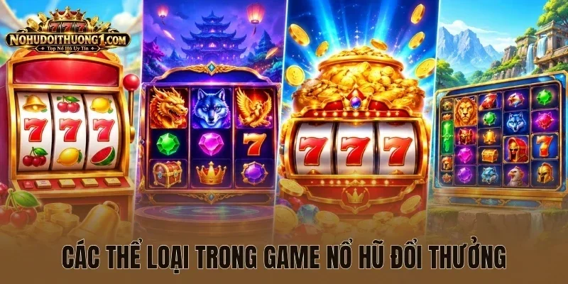 Các thể loại trong game nổ hũ đổi thưởng